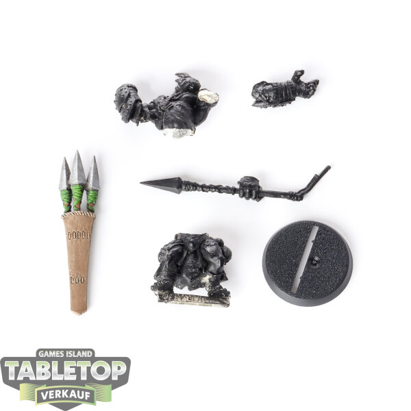 Trollbloods - Troll Impaler - teilweise bemalt