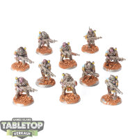 Genestealer Cults - 10x Neophyte Hybrids - bemalt