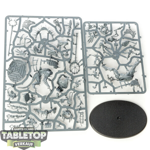Orruk Warclans - Marshcrawla Sloggoth - im Gussrahmen