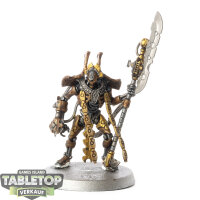 Necrons - Overlord with Tachyon Arrow - teilweise bemalt