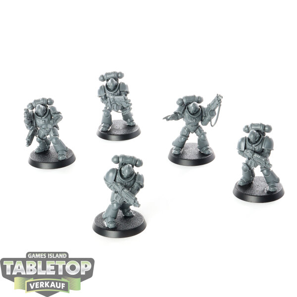 Space Marines - 5x Intercessors - unbemalt