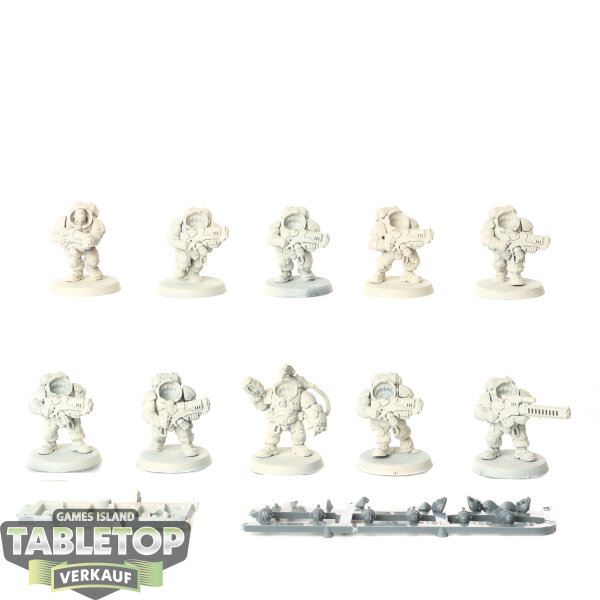 Leagues of Votann - 10x Hearthkyn Warriors - teilweise bemalt