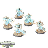 Necrons - 5 x Immortals - bemalt