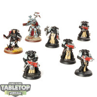 Black Templars - 7 Heroes of the Chapter - bemalt