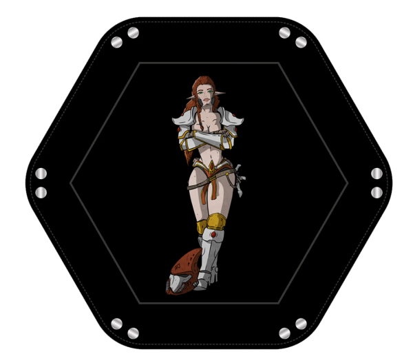 Baron of Dice - Premium Dice Trays - Space Elves - Sexy