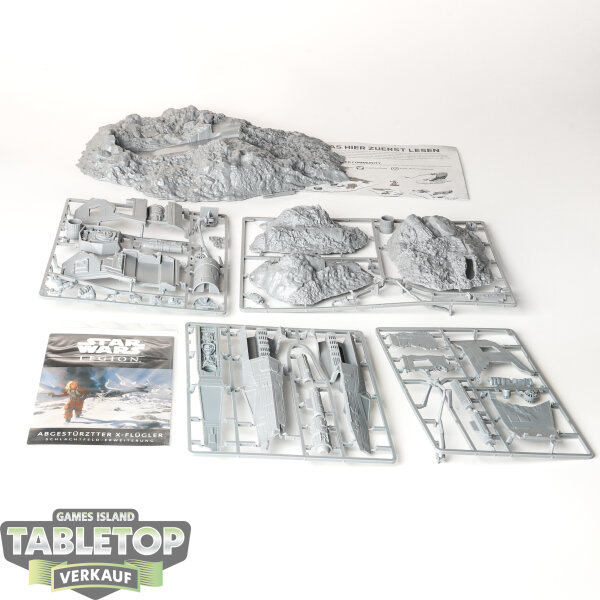 Gelände - Crashed X-wing Battlefield Expansion - im Gussrahmen