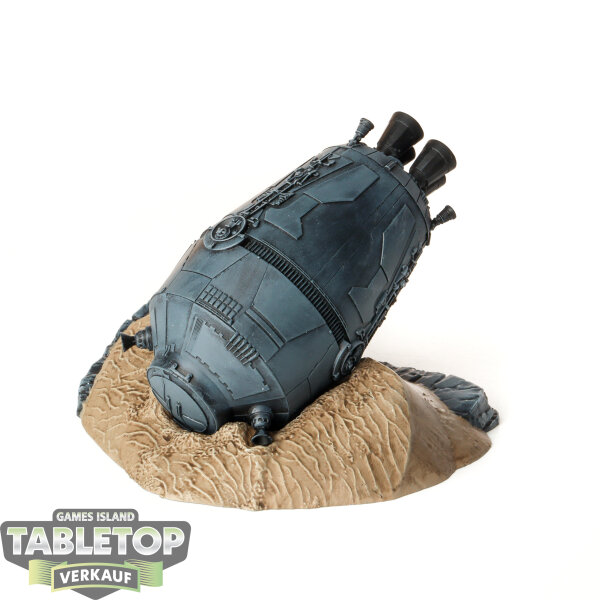 Gelände - Crashed Escape Pod Battlefield Expansion - teilweise bemalt
