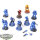 Space Marines - 9 Intercessors - teilweise bemalt