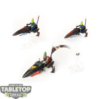 Aeldari - 3x Windriders klassisch - teilweise bemalt