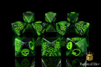 Baron of Dice - Dark Illuminati D8 Dice Set (10)