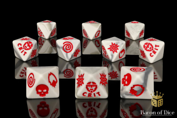 Baron of Dice - Watchers D8 Dice Set (10)