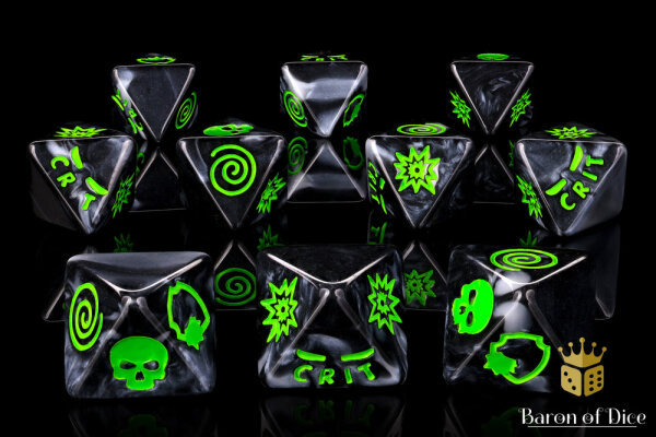 Baron of Dice - Infamous Podcast - Doom D8 Dice Set (10)