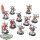Chaos Space Marines - 10x Chaos Space Marines - klassisch - bemalt