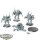 Tau Empire - 4 XV8 Crisis Battlesuit - teilweise gebaut