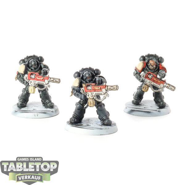 Space Marines - 3 Primaris Eradicators - bemalt