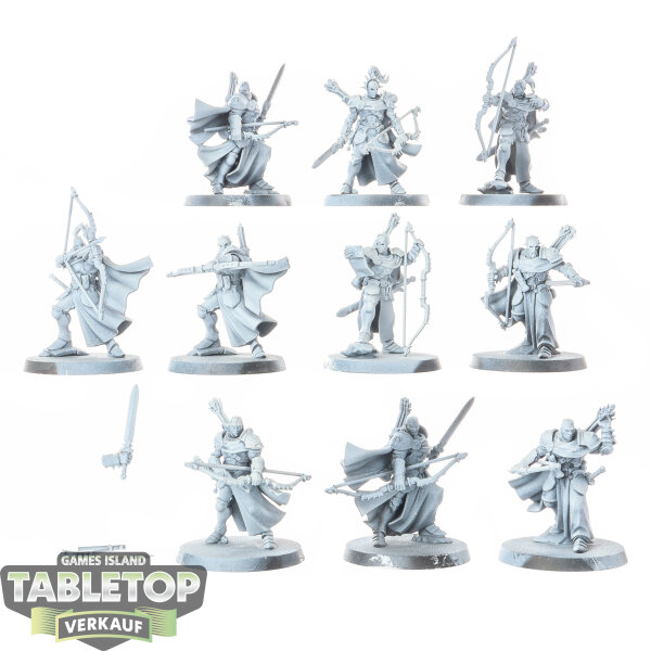 Stormcast Eternals - 10 x Vigilors - teilweise bemalt