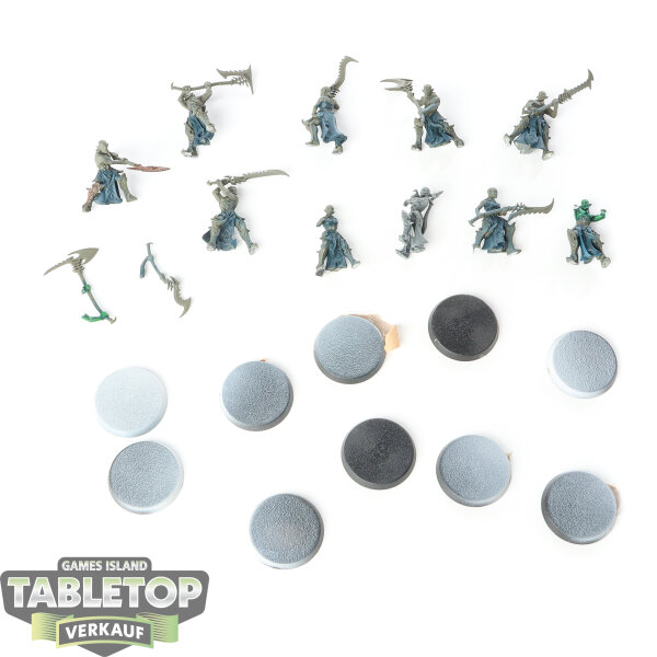 Idoneth Deepkin - 10 x Namarti Thralls - teilweise bemalt