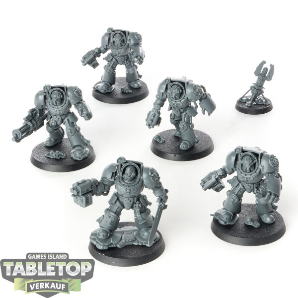 Space Marines - 5x Terminator Squad - unbemalt