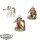 Space Marines - 3x Bladeguard Veterans - teilweise bemalt