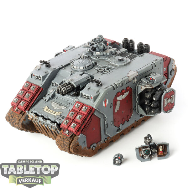 Space Marines - Land Raider Crusader klassisch - bemalt