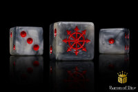 Baron of Dice - Chaos Demon, Red Star 16mm Square Corner...