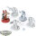 Dark Angels - 5 x Deathwing Terminator Squad klassisch - teilweise bemalt