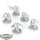 Dark Angels - 5 x Deathwing Terminator Squad klassisch - teilweise bemalt