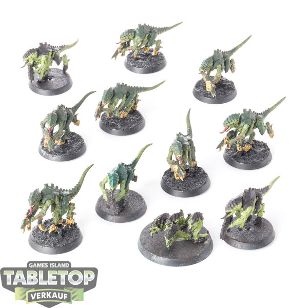Tyraniden - 10x Termagants - bemalt