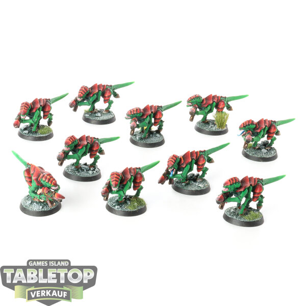 Tyraniden - 10 Termagants klassisch - bemalt