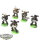 Chaos Space Marines - 5 Chaos Space Marines - teilweise bemalt