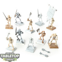 Tomb Kings of Khemri - 10 Skeleton Warriors - grundiert