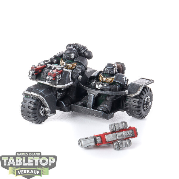 Space Marines - Attack Bike - bemalt