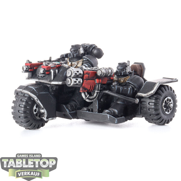 Space Marines - Attack Bike - bemalt
