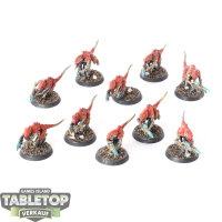 Tyraniden - 10x Termagants - bemalt