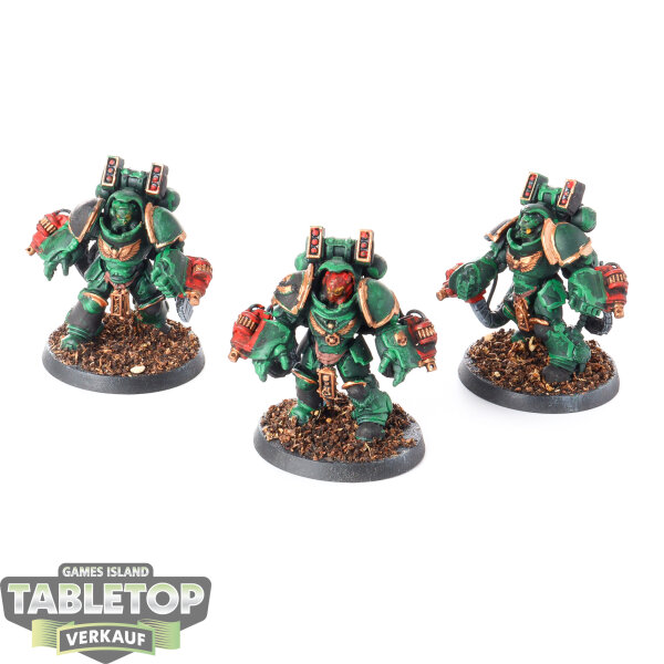 Space Marines - 3x Primaris Aggressors - bemalt