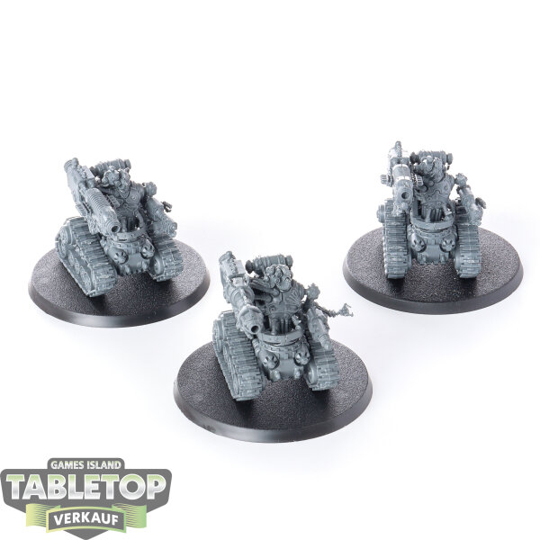 Adeptus Mechanicus - 3x Kataphron Destroyers - unbemalt