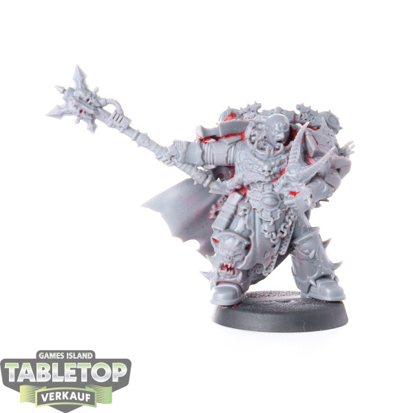 Chaos Space Marines - Chaos Lord - klassisch - teilweise bemalt