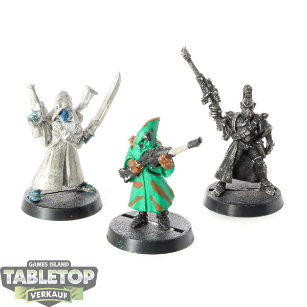 Aeldari - 3x Eldar Rangers klassisch - teilweise bemalt