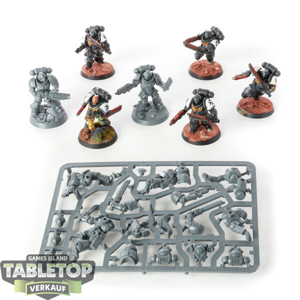 Black Templars - 10x Primaris Crusader Squad - teilweise gebaut