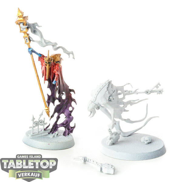 Nighthaunt - 2x Ethereal Court:  Guardians of Souls & Spirit Torments - teilweise bemalt