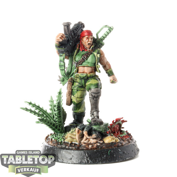 Astra Militarum - Sergeant "Ripper" Jackson - bemalt