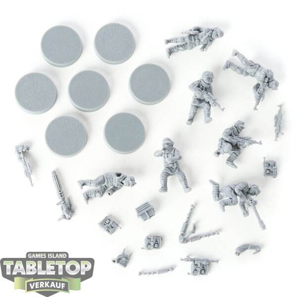 Rebellen - 7x Rebel Veterans - unbemalt
