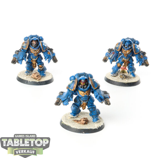 Space Marines - 3 Primaris Aggressors - bemalt