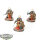 Space Marines - 3 Bladeguard Veterans - bemalt