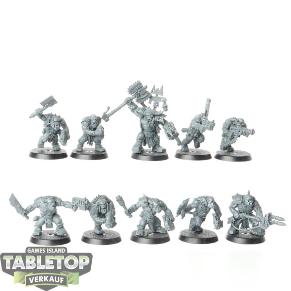 Orks - 10 Boyz - unbemalt
