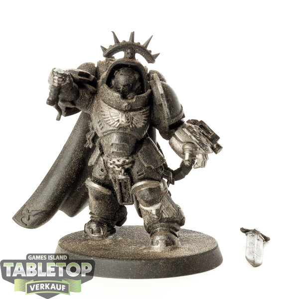 Space Marines - Captain in Gravis Armour - teilweise bemalt