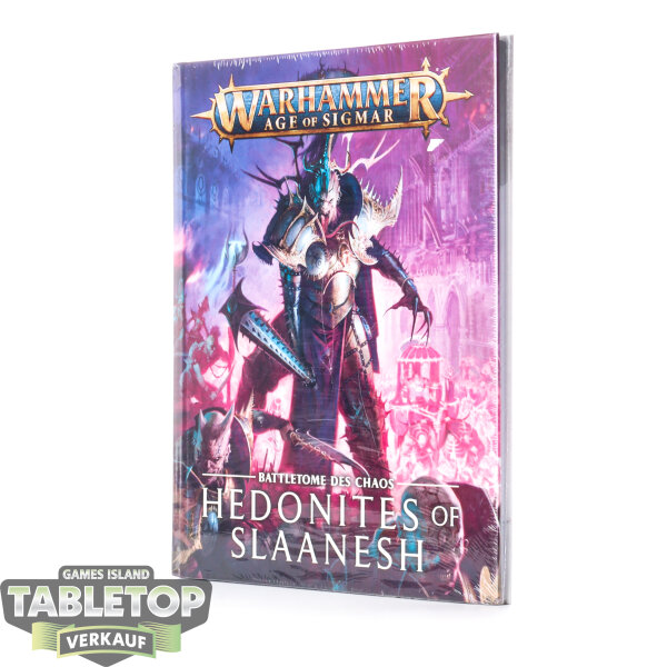 Hedonites of Slaanesh - Battletome: Hedonites of Slaanesh, 2nd Edition - Originalverpackt / Neu