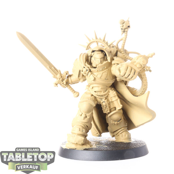 Dark Angels - Captain in Gravis Armour - grundiert