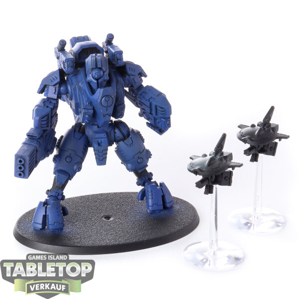 Tau Empire - XV95 Ghostkeel Battlesuit - grundiert