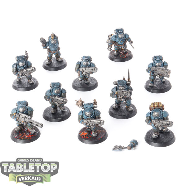 Leagues of Votann - 10 x Hearthkyn Warriors - bemalt